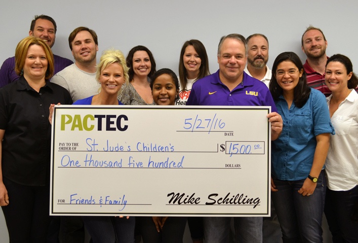 PacTec Employees Raise Funds for St. Jude Children's Research Hospital